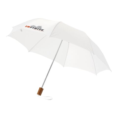 Oho 20&quot; foldable umbrella Standard | White | No Branding | not available | not available | not available