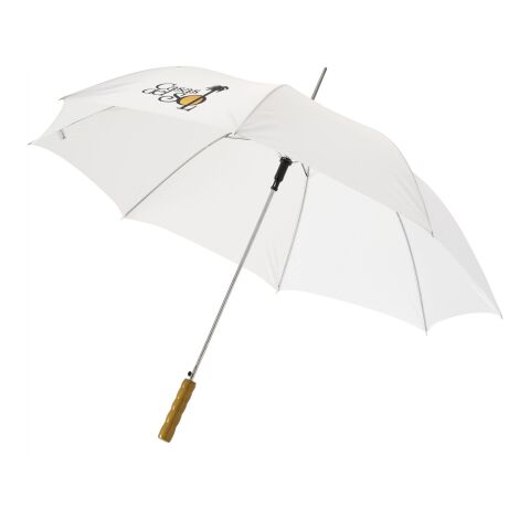 Lisa 23&quot; auto open umbrella Standard | White | No Branding | not available | not available | not available