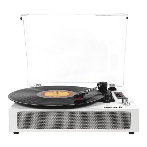 Prixton Studio deluxe turntable and music player White | No Branding