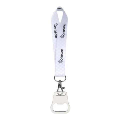 Mini sublimation lanyard - both sides White | 15mm | No Branding | not available | not available
