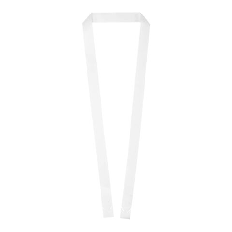 Kord lanyard with paper badge  White | 20mm