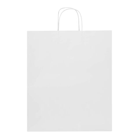 Kraft 80-90 g/m2 paper bag with twisted handles - 32 x 17 x 39 cm White | No Branding | not available | not available