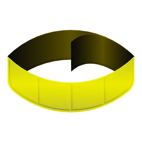 RFX™ 43.5 cm reflective PVC band Neon yellow | not available | No Branding | not available | not available