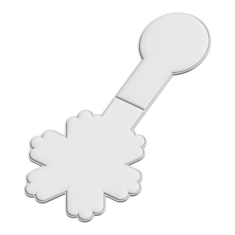 RFX™ snowflake reflective PVC magnet White | No Branding | not available | not available