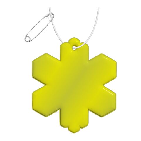 RFX™ snowflake reflective TPU hanger Neon yellow | No Branding | not available | not available