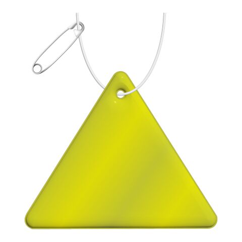 RFX™ triangle reflective TPU hanger Neon yellow | Not applicable | No Branding | not available | not available