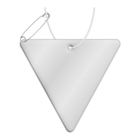 RFX™ inverted triangle reflective TPU hanger White | No Branding | not available | not available