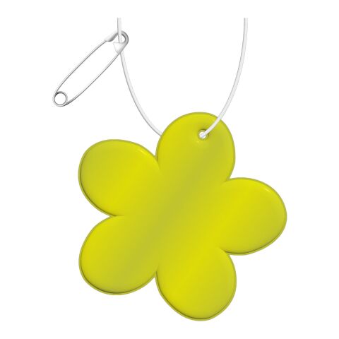 RFX™ flower reflective TPU hanger Neon yellow | not available | No Branding | not available | not available