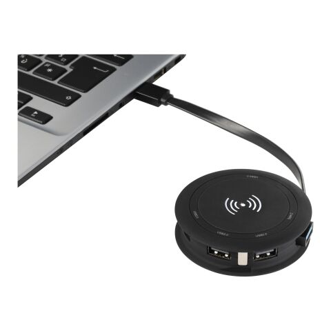 SCX.design H16 5W wireless charger &amp; hub Solid black | No Branding | not available | not available