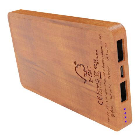 SCX.design P37 5000 mAh light-up wireless wooden powerbank Wood | No Branding | not available | not available