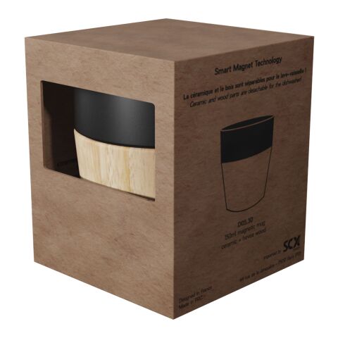 SCX.design D05 magnetic ceramic coffee mug Solid black | No Branding | not available | not available