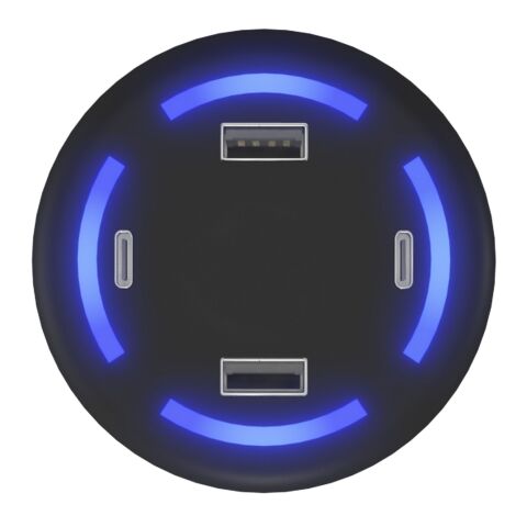 SCX.design H11 light-up logo smart home charger Solid black | No Branding | not available | not available