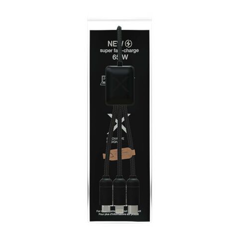 SCX.design C35 5-in-1 charging cable Solid black | No Branding | not available | not available
