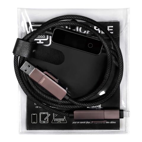 SCX.design C41 100W charging cable Solid black | No Branding