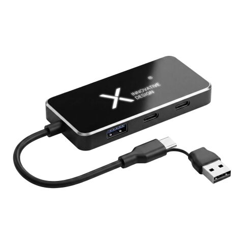 SCX.design H22 7-in-1 USB hub Black