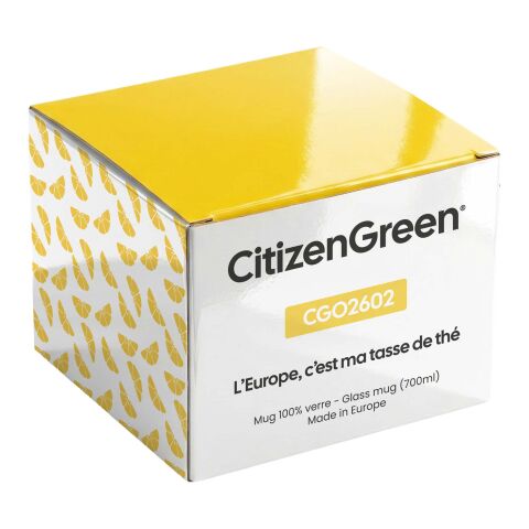 Citizen Green Breakfast 700 ml glass mug White