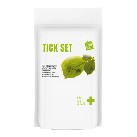 MyKit Tick First Aid Kit with paper pouch White | No Branding | not available | not available