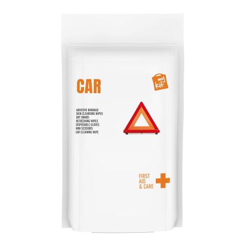 MyKit Car First Aid Kit with paper pouch White | No Branding | not available | not available