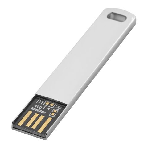 Metal flat USB 2.0 Metal | No Branding | not available | not available | 2 GB