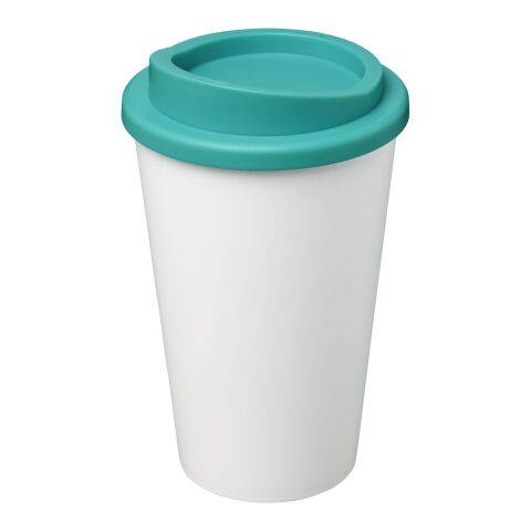 Americano 350 ml insulated tumbler White-Aqua | not available | No Branding | not available | not available