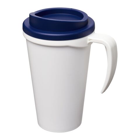 Americano® Grande 350 ml insulated mug White-Blue | No Branding | not available | not available