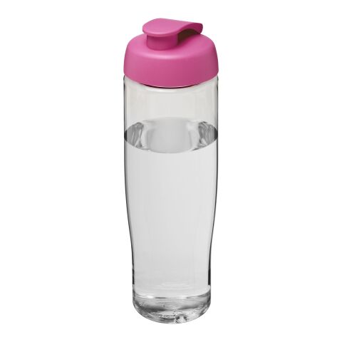 H2O Active® Tempo 700 ml flip lid sport bottle White-Pink | not available | No Branding | not available | not available