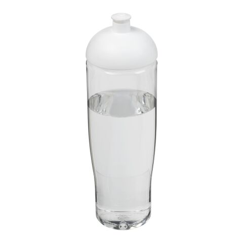 H2O Active® Tempo 700 ml dome lid sport bottle White-Transparent clear | not available | No Branding | not available | not available