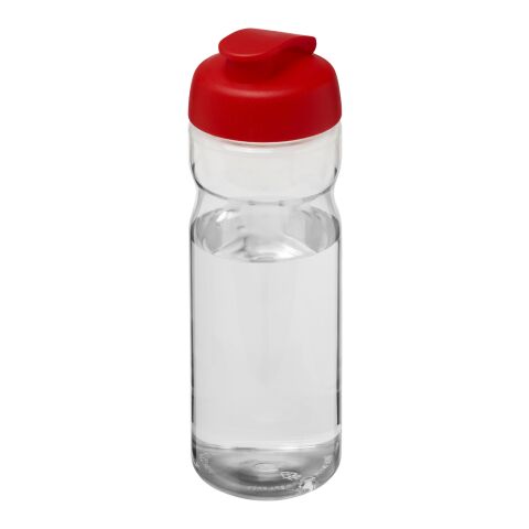 H2O Active® Base 650 ml flip lid sport bottle White-Red | not available | No Branding | not available | not available