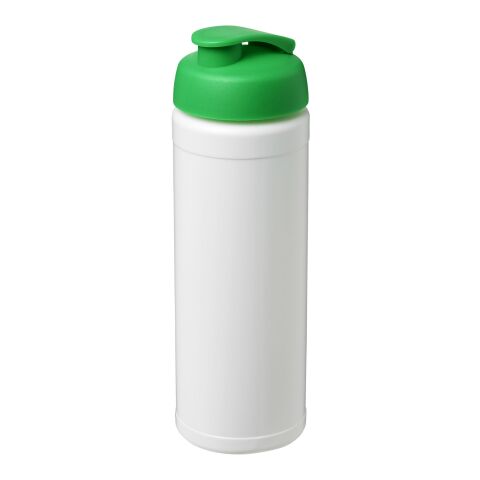 Baseline Plus 750 ml flip-lid sport bottle White-Green | not available | No Branding | not available | not available