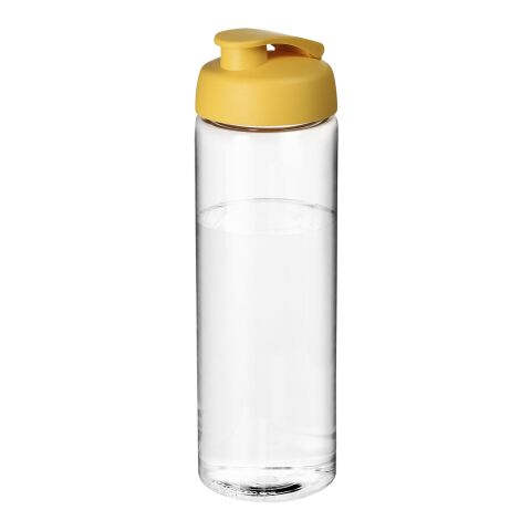H2O Active® Vibe 850 ml flip lid sport bottle Transparent-Yellow | No Branding | not available | not available