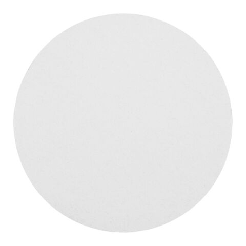 Sticky-Mate® circle-shaped recycled sticky notes White | No Branding | not available | not available