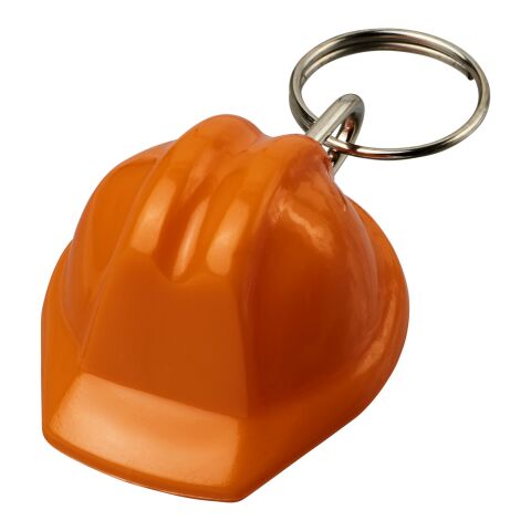 Kolt hard hat-shaped recycled keychain Orange | not available | No Branding | not available | not available