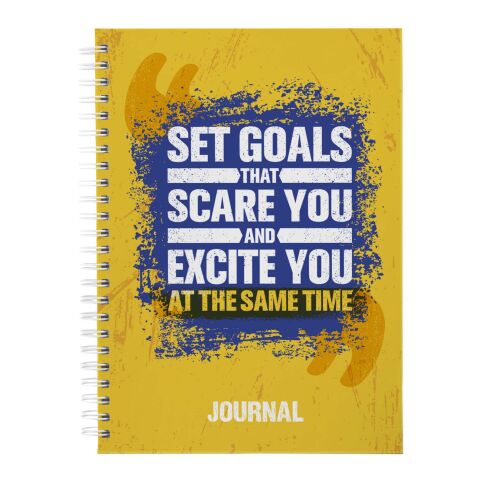 Desk-Mate® A5 hard cover journal white | No Branding | not available | not available