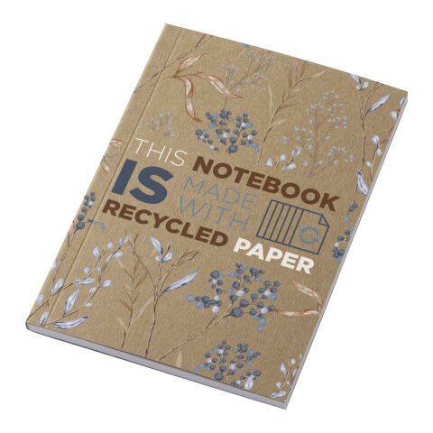 Novella Austen A6 recycled soft cover kraft notebook - 50 sheets Natural | No Branding | not available | not available