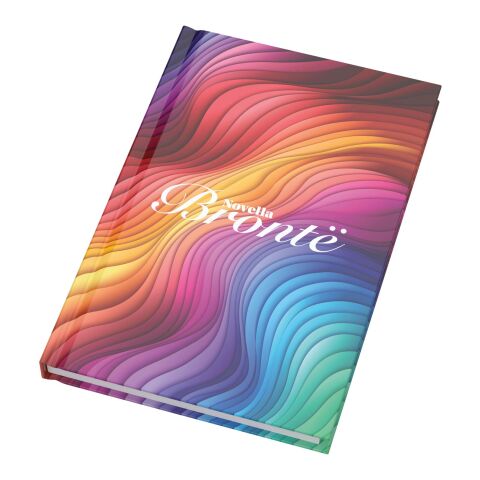 Novella Brontë A5 glossy hard cover notebook - 100 sheets White | No Branding | not available | not available