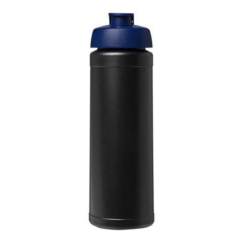 Baseline Rise 750 ml sport bottle with flip lid Solid black-Blue | not available | No Branding | not available | not available