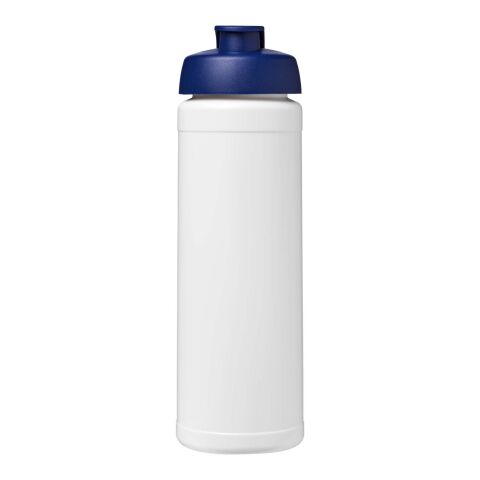 Baseline Rise 750 ml sport bottle with flip lid White-Blue | No Branding | not available | not available
