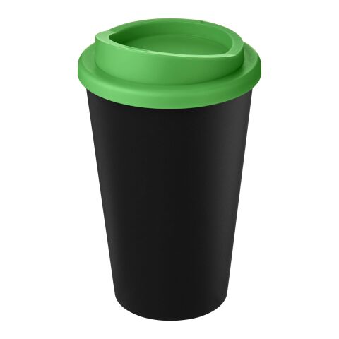 Americano ECO 350 ml recycled tumbler Solid black-Green | not available | No Branding | not available | not available
