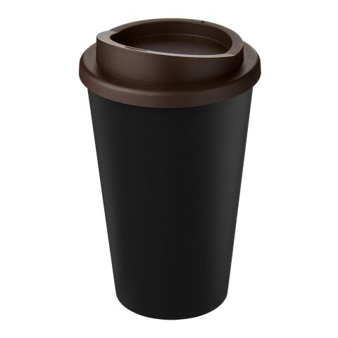 Americano ECO 350 ml recycled tumbler Solid black-Brown | No Branding | not available | not available