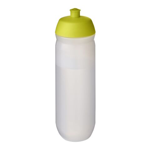 HydroFlex™ Clear 750 ml sport bottle Lime green-Frosted clear | not available | No Branding | not available | not available