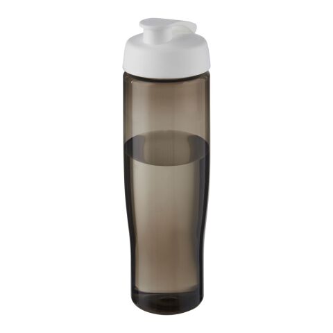 H2O Active® Eco Tempo 700 ml flip lid sport bottle White-Charcoal | No Branding | not available | not available