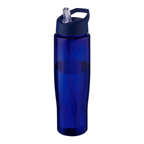 H2O Active® Eco Tempo 700 ml spout lid sport bottle Blue-Blue | not available | No Branding | not available | not available