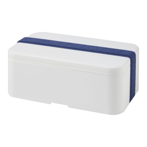 MIYO single layer lunch box White-Blue | No Branding | not available | not available