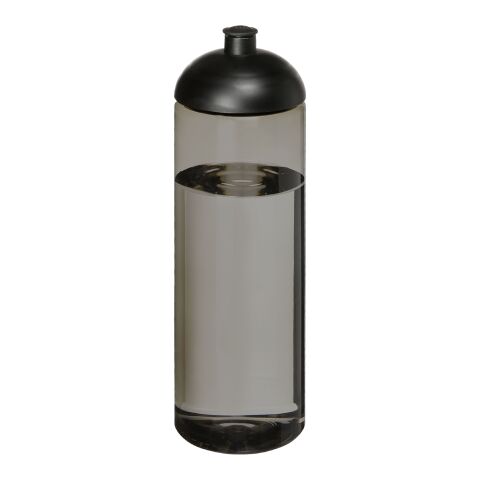 H2O Active® Eco Vibe 850 ml dome lid sport bottle Charcoal-Solid black | No Branding | not available | not available