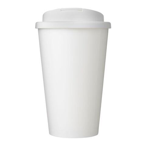Brite-Americano® Eco 350 ml spill-proof insulated tumbler White | No Branding | not available | not available
