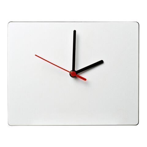 Brite-Clock® rectangular wall clock Solid black | No Branding | not available | not available