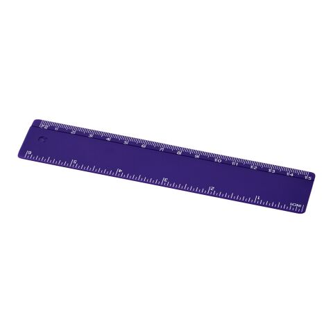 Renzo 15 cm plastic ruler Purple | not available | No Branding | not available | not available