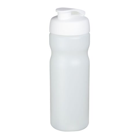 Baseline Plus 650ml flip-lid sport bottle Transparent clear-White | not available | No Branding | not available | not available