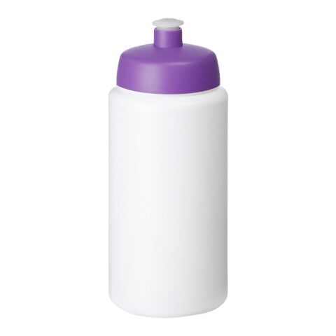Baseline Plus grip 500 ml sports lid sport bottle Transparent-Purple | No Branding | not available | not available