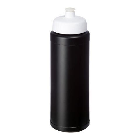 Baseline Plus grip 750 ml sports lid sport bottle Solid black-White | No Branding | not available | not available